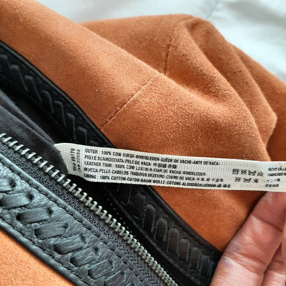 Free People Serena Suede Slouchy Backpack - Picture 7 of 11